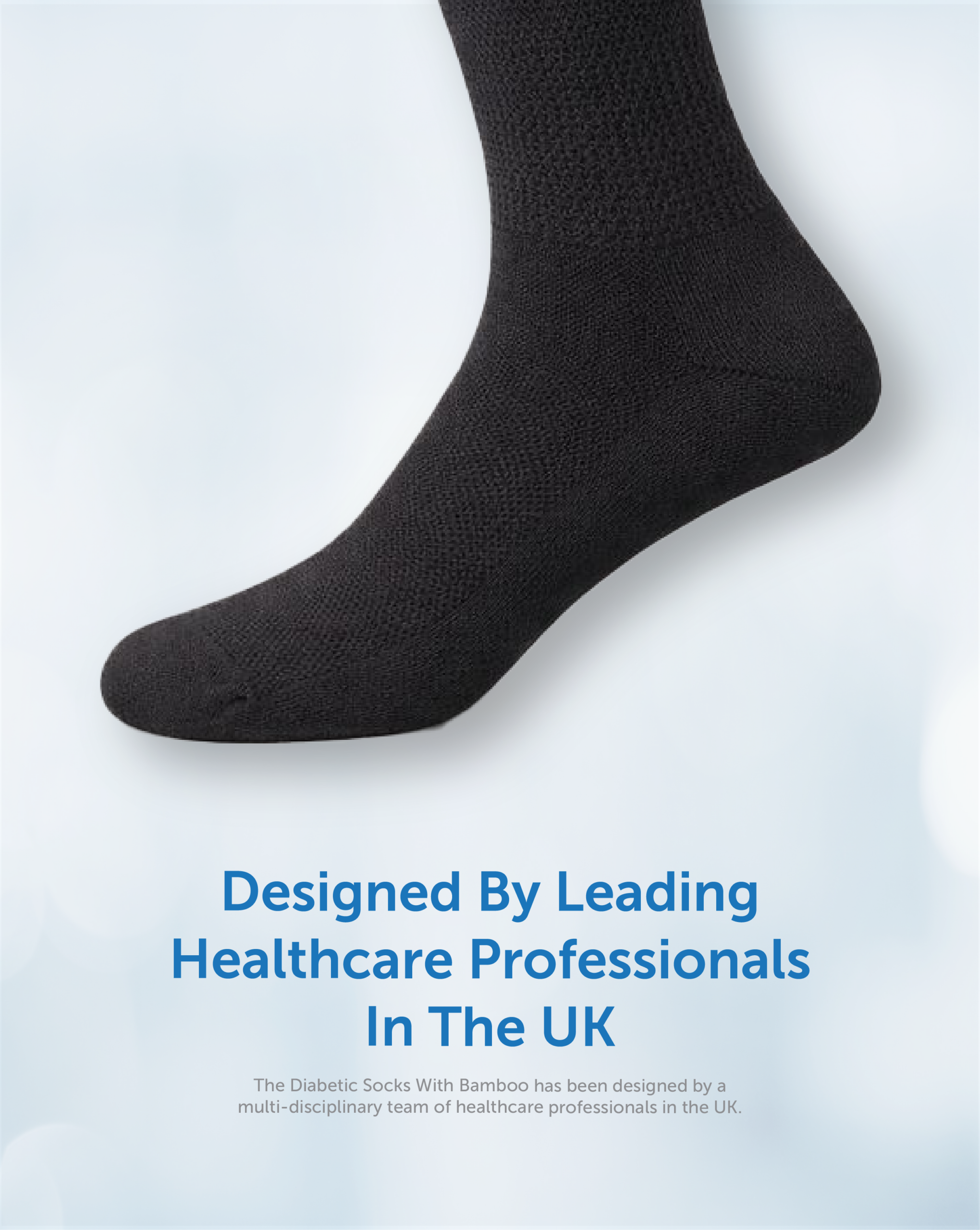 Diabetic Socks With Bamboo (Pair) - Image 2