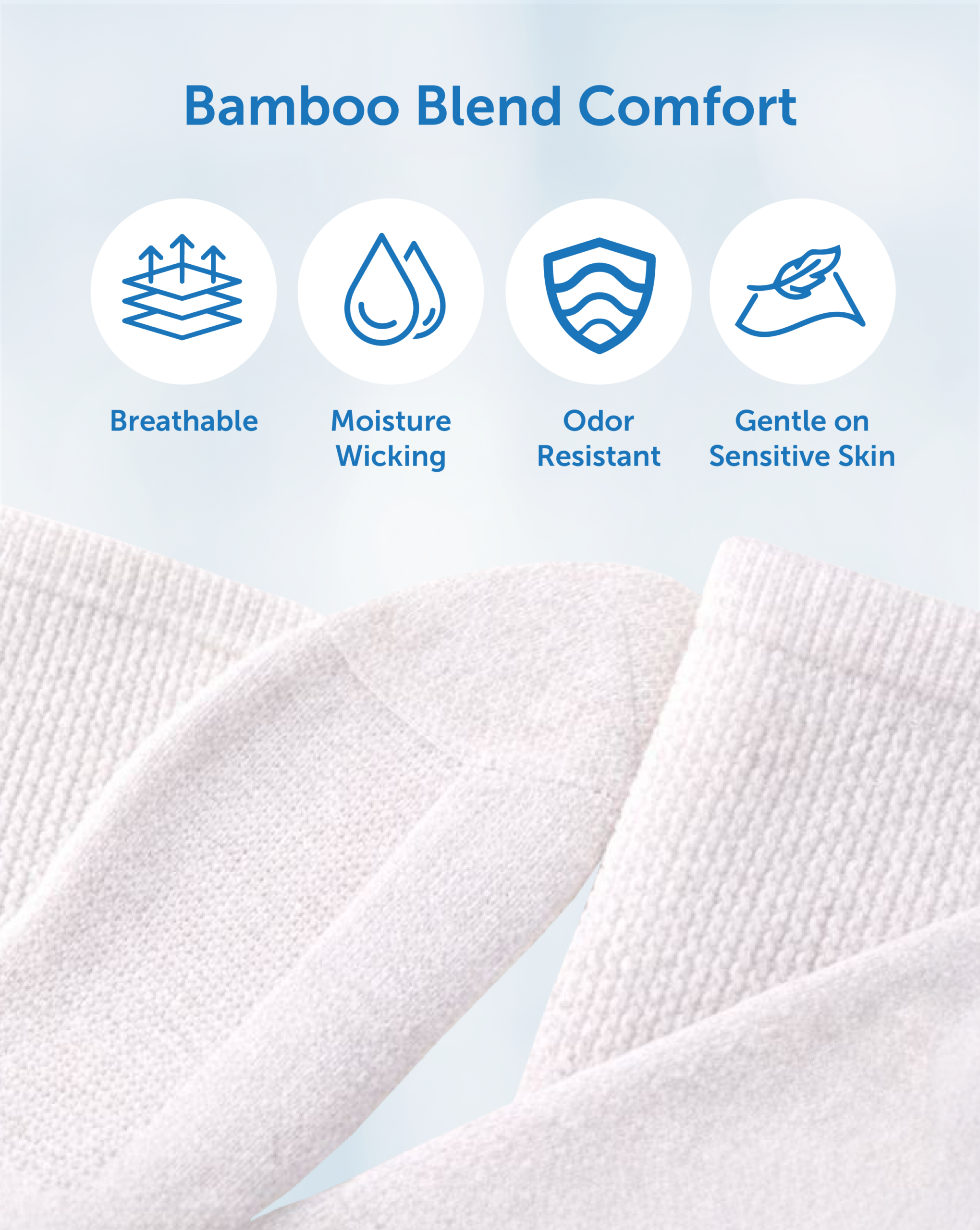 Diabetic Socks With Bamboo (Pair) - Image 5