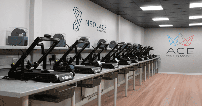 Introducing Insolace® 3D Print Farm, bespoke manufacturer of 3d printed orthotic insoles
